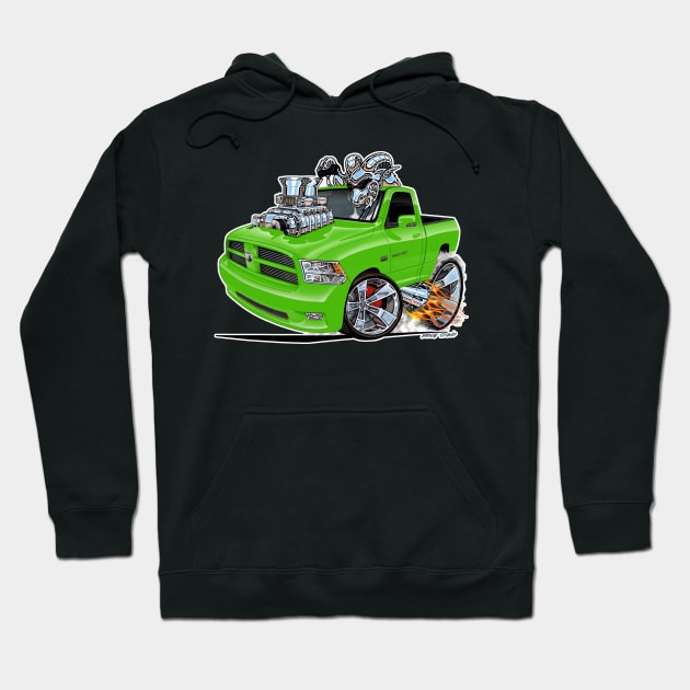 Dodge Ram Sublime Truck Hoodie by vincecrain